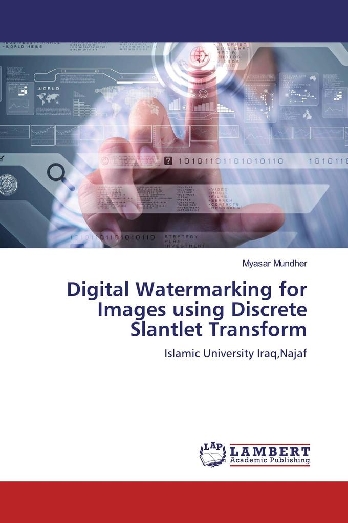 Digital Watermarking for Images using Discrete Slantlet Transform