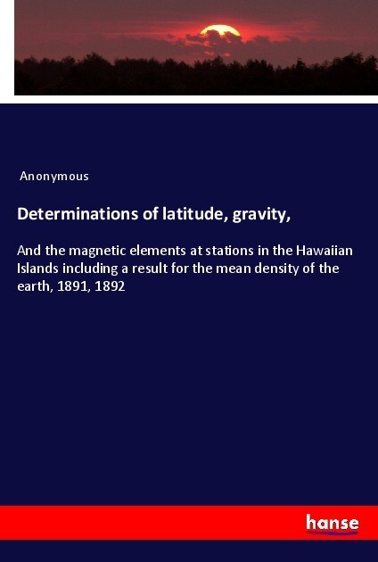 Determinations of latitude gravity