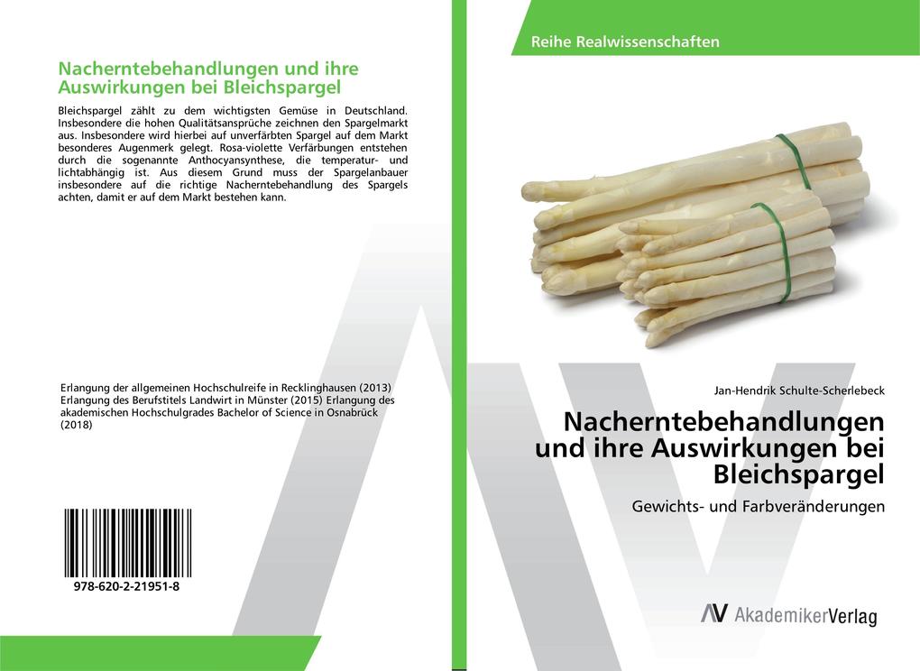 Nacherntebehandlungen und ihre Auswirkungen bei Bleichspargel
