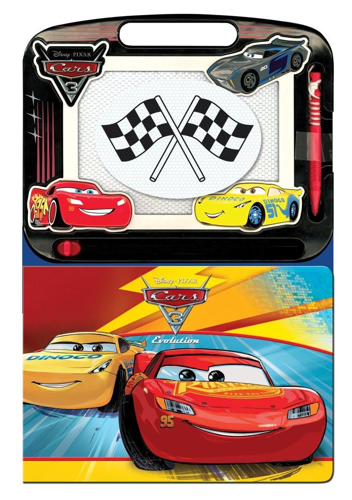 Cars 3 Spielbuch + Zaubertafel