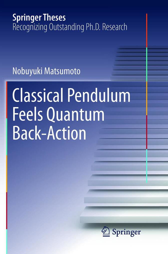 Classical Pendulum Feels Quantum Back-Action