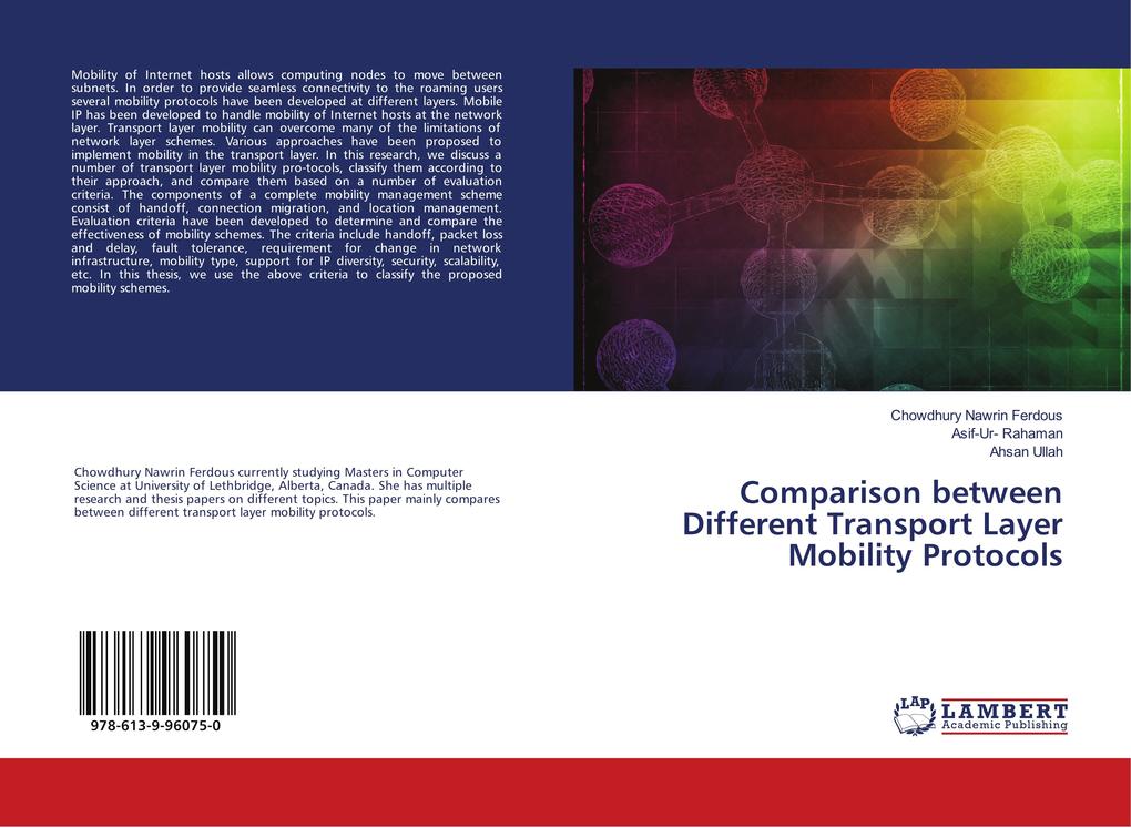 Comparison between Different Transport Layer Mobility Protocols