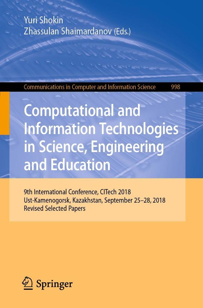 Computational and Information Technologies in Science Engineering and Education