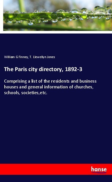The Paris city directory 1892-3