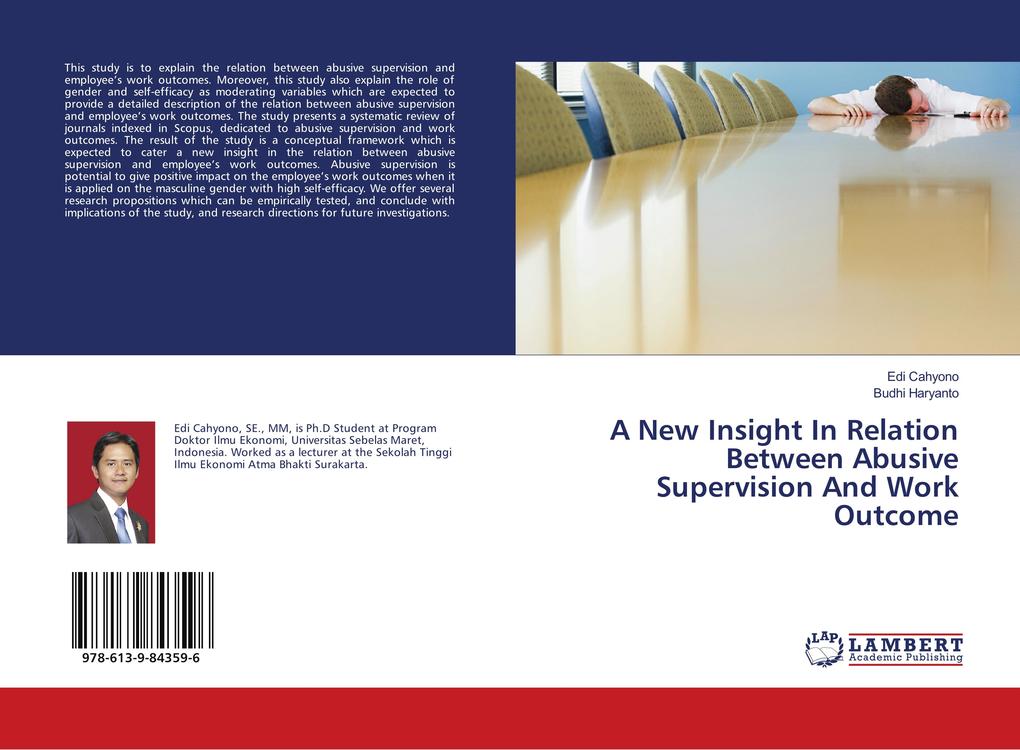 A New Insight In Relation Between Abusive Supervision And Work Outcome
