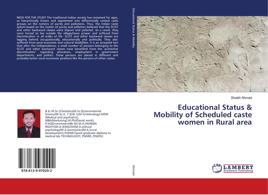 Educational Status & Mobility of Scheduled caste women in Rural area