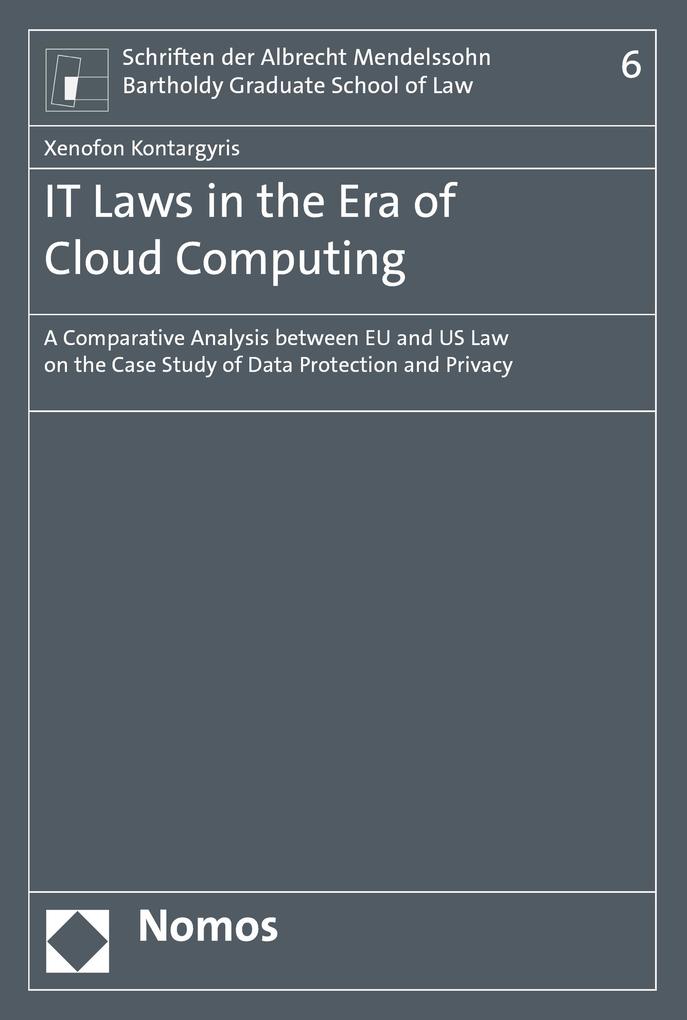 IT Laws in the Era of Cloud-Computing