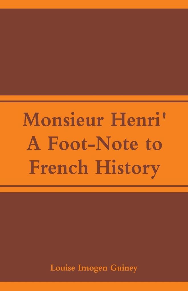 Monsieur Henri'