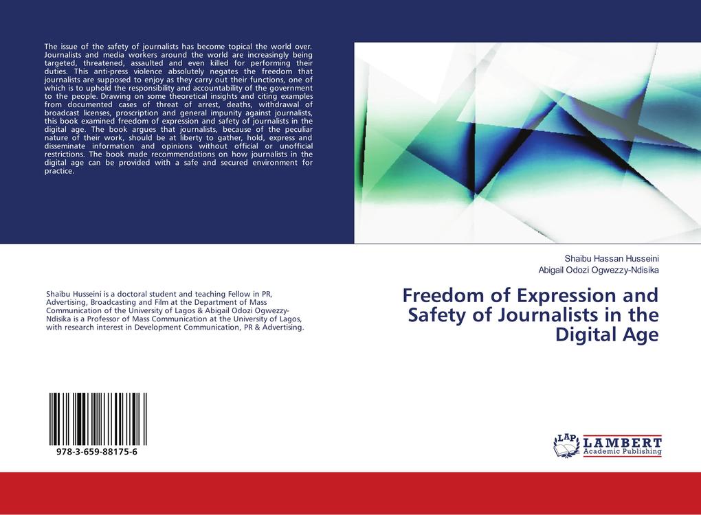 Freedom of Expression and Safety of Journalists in the Digital Age