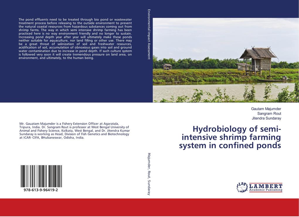 Hydrobiology of semi-intensive shrimp farming system in confined ponds