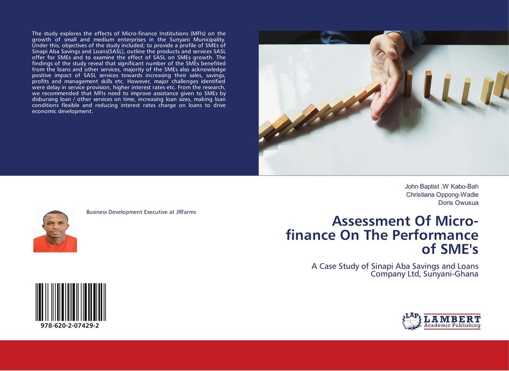 Assessment Of Micro-finance On The Performance of SME‘s