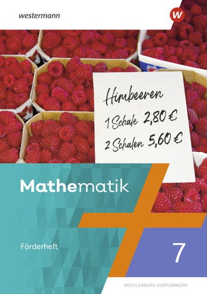 Mathematik 7. Förderheft. Regionale Schulen in Mecklenburg-Vorpommern