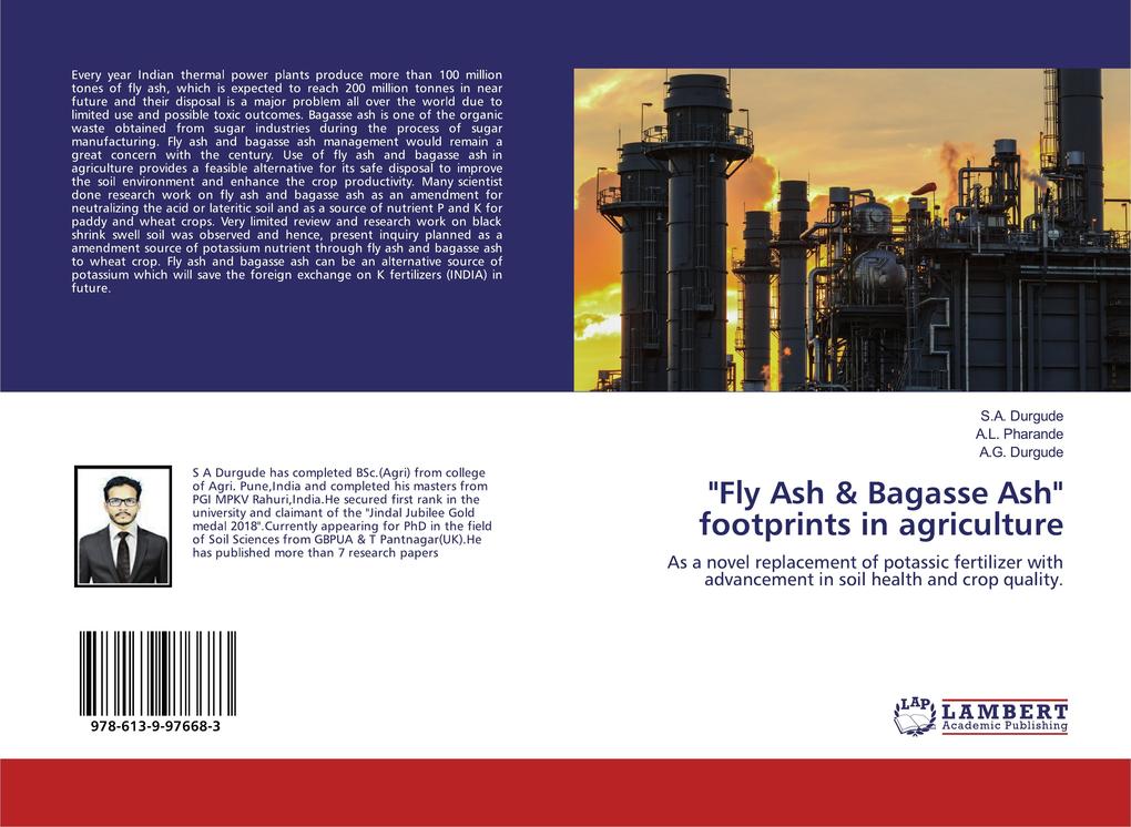 'Fly Ash & Bagasse Ash' footprints in agriculture