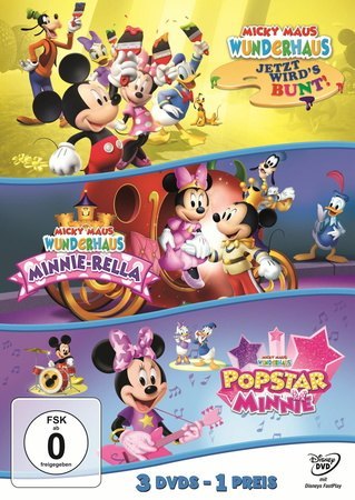 Micky Maus Wunderhaus - Jetzt wirds bunt! & Minnie-Rella & Popstar Minnie