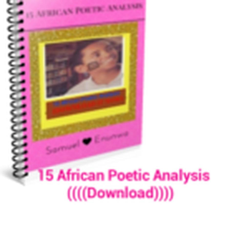 15 African Poetic Analysis