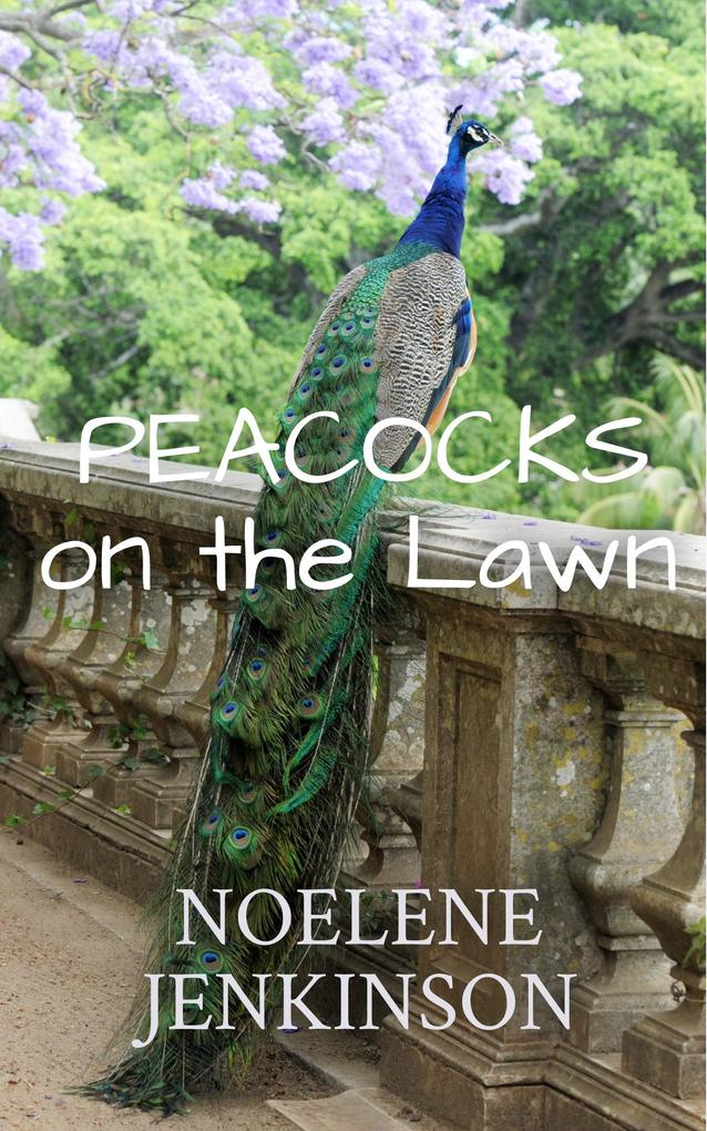 Peacocks on the Lawn
