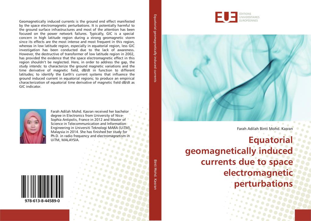 Equatorial geomagnetically induced currents due to space electromagnetic perturbations