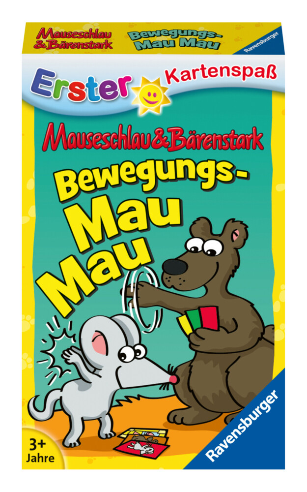 Ravensburger - Mauseschlau&Bärenstark Bewegungs-Mau Mau