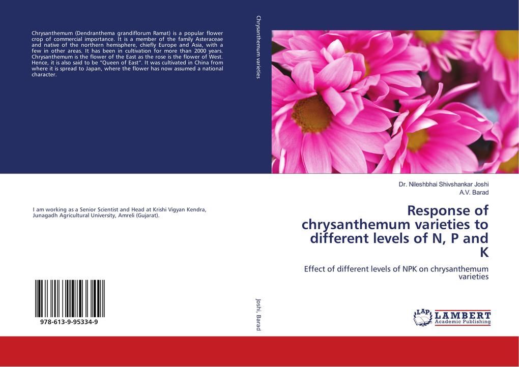 Response of chrysanthemum varieties to different levels of N P and K