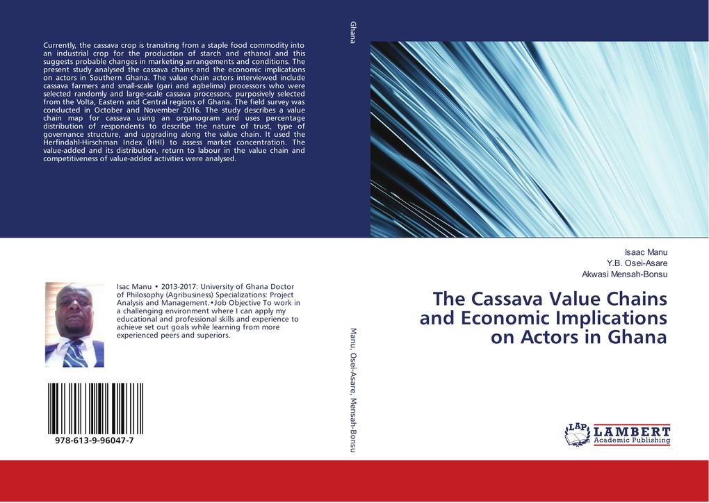 The Cassava Value Chains and Economic Implications on Actors in Ghana
