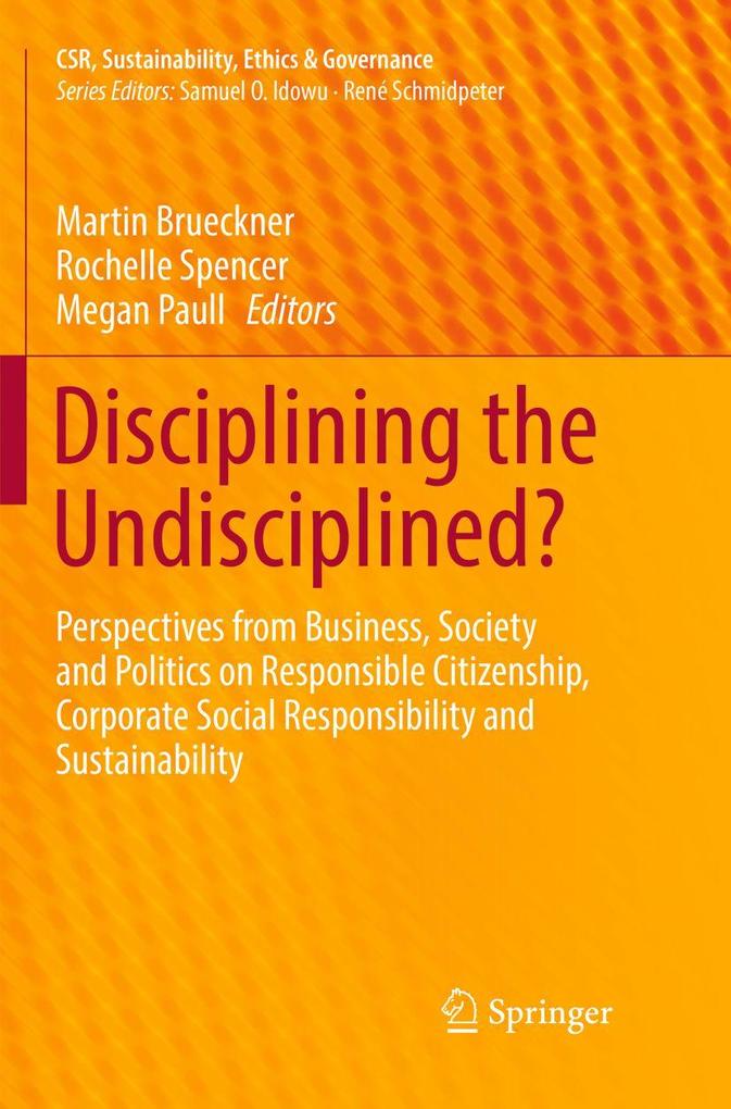 Disciplining the Undisciplined?