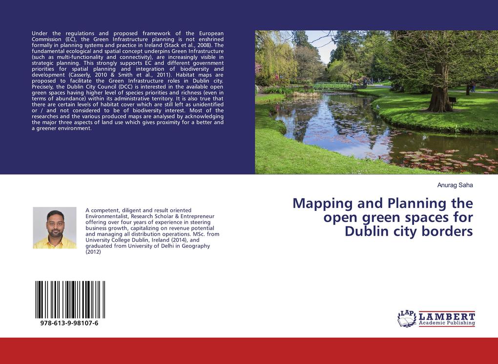 Mapping and Planning the open green spaces for Dublin city borders