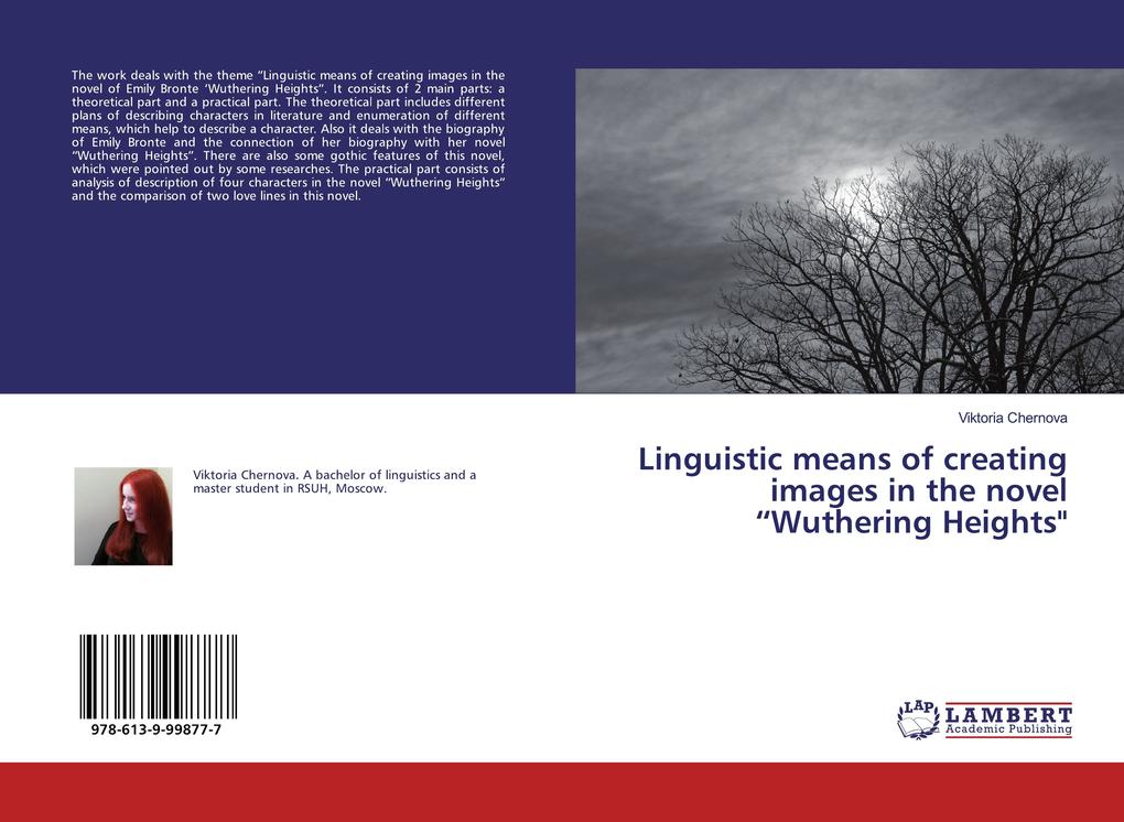 Linguistic means of creating images in the novel Wuthering Heights