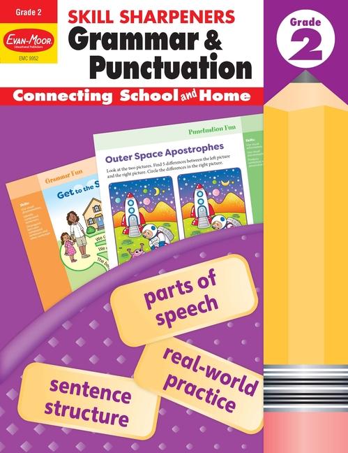 Skill Sharpeners: Grammar & Punctuation Grade 2 Workbook