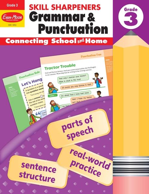 Skill Sharpeners: Grammar & Punctuation Grade 3 Workbook