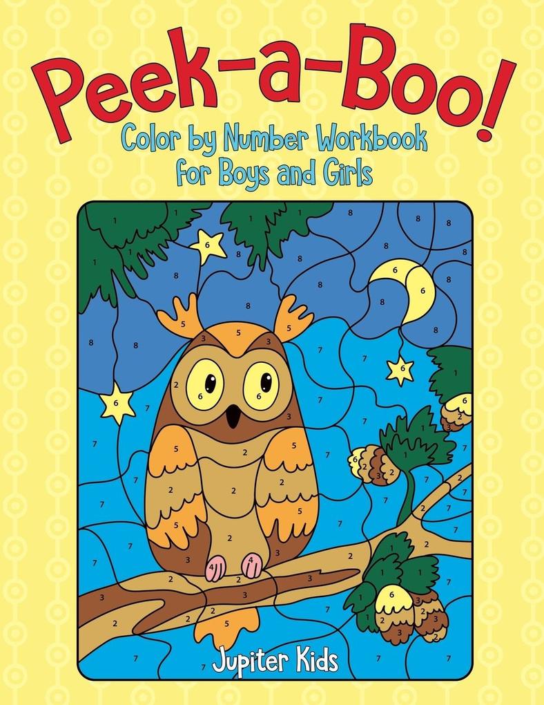 -a-Boo! Color by Number Workbook for Boys and Girls