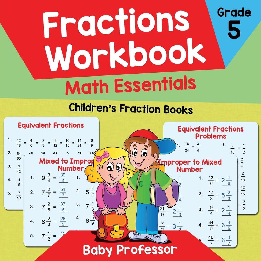Fractions Workbook Grade 5 Math Essentials