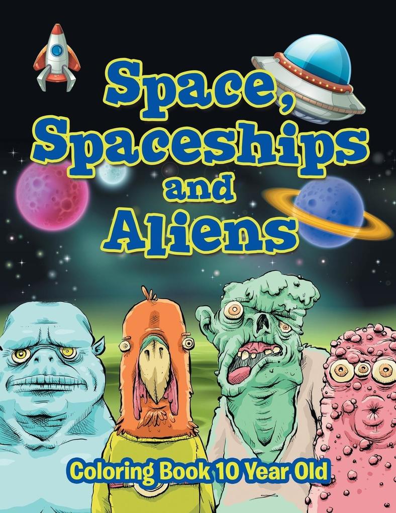 Space Spaceships and Aliens