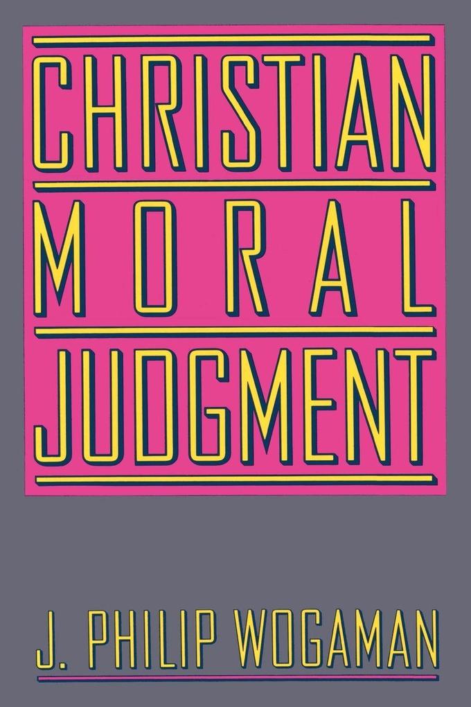 Christian Moral Judgement