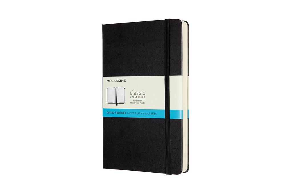 Image of Moleskine Notizbuch Large/A5 Punktraster Erweiterte Seitenanzahl Schwarz