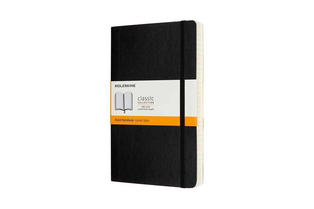 Image of Moleskine Notizbuch Large/A5 Liniert Erweiterte Seitenanzahl Schwarz