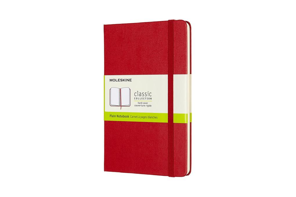 Image of Moleskine Notizbuch Medium Blanko Scharlachrot