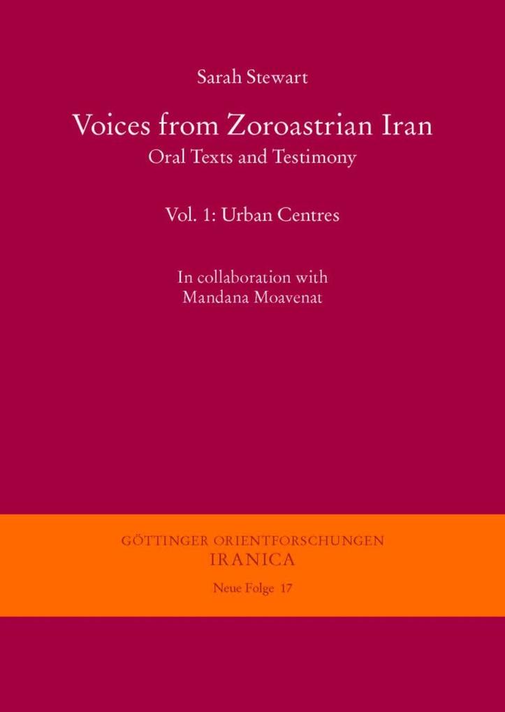 Voices from Zoroastrian Iran