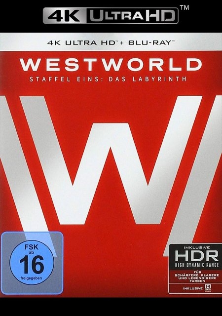 Westworld 4K. Staffel.1 3 UHD-Blu-rays + 3 Blu-rays