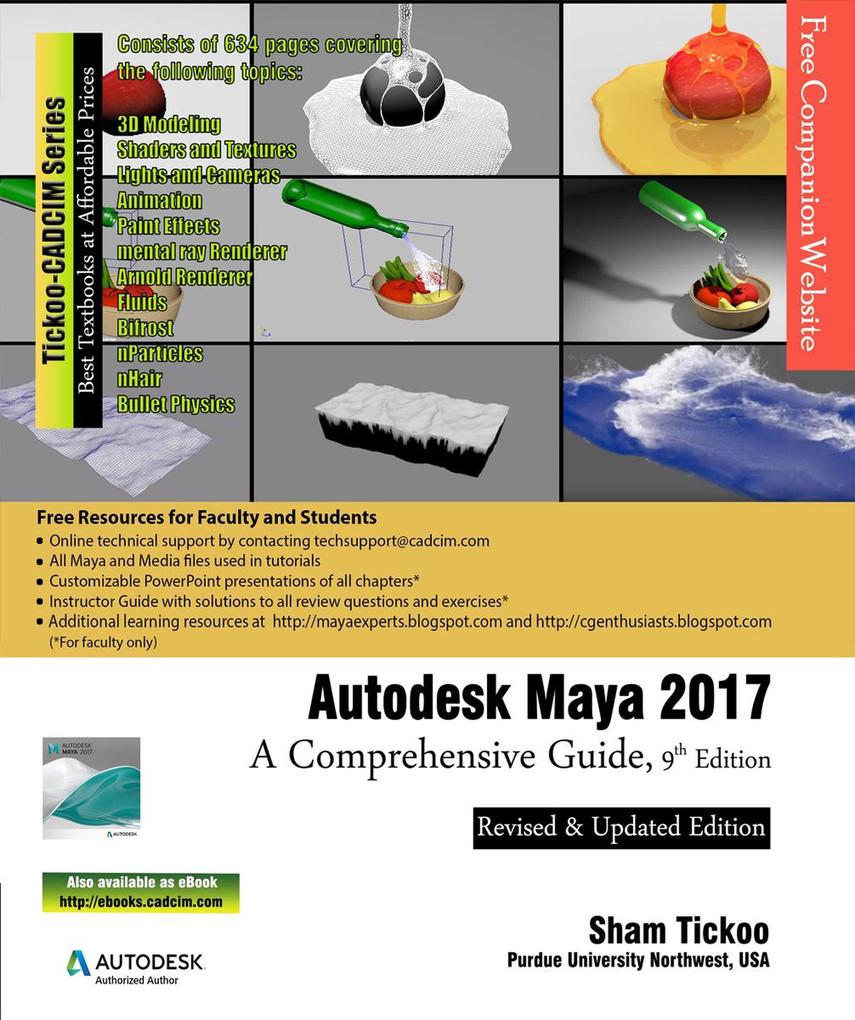 Autodesk Maya 2017: A Comprehensive Guide 9th Edition