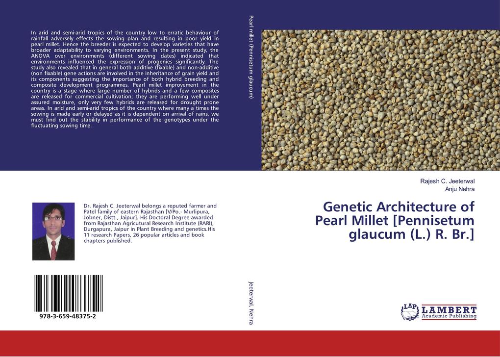 Genetic Architecture of Pearl Millet [Pennisetum glaucum (L.) R. Br.]