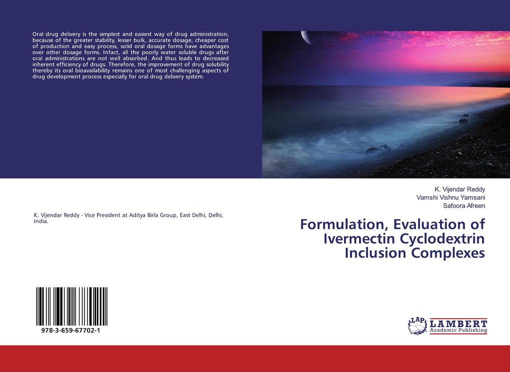 Formulation Evaluation of Ivermectin Cyclodextrin Inclusion Complexes