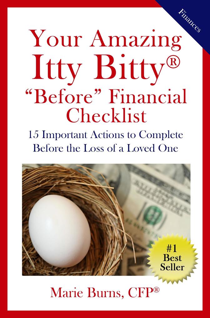 Your Amazing Itty Bitty(R) &quote;Before&quote; Financial Checklist: