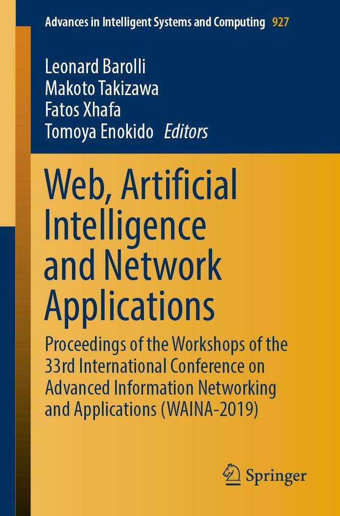 Web Artificial Intelligence and Network Applications
