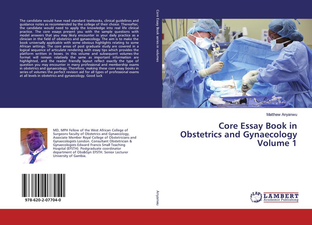 Core Essay Book in Obstetrics and Gynaecology Volume 1