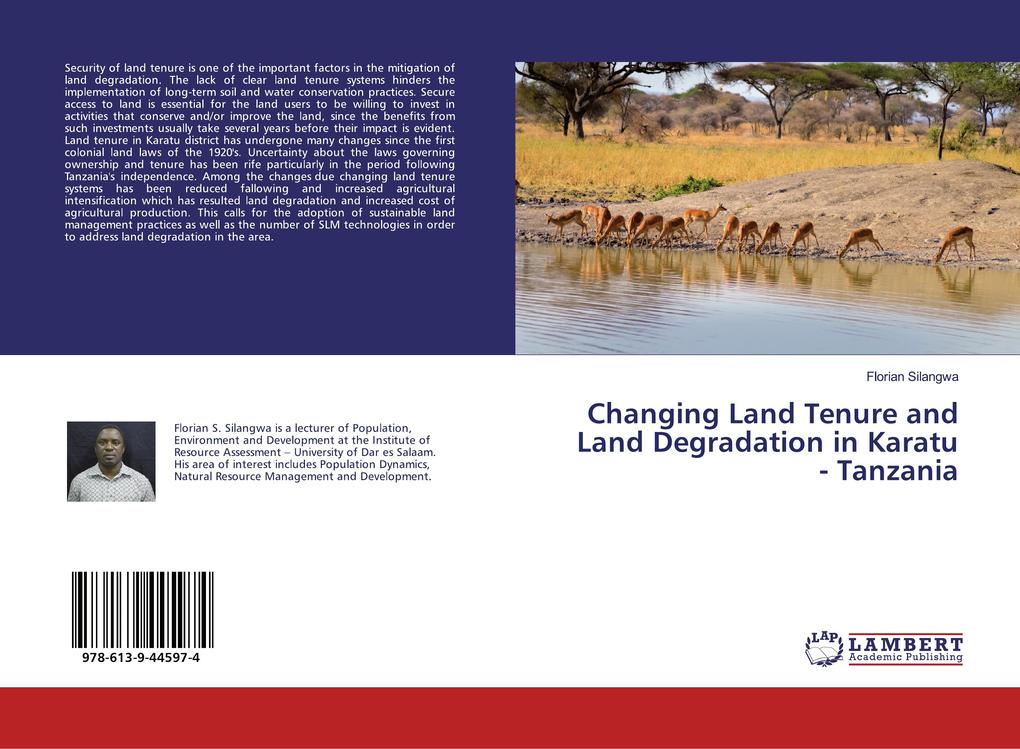Changing Land Tenure and Land Degradation in Karatu - Tanzania