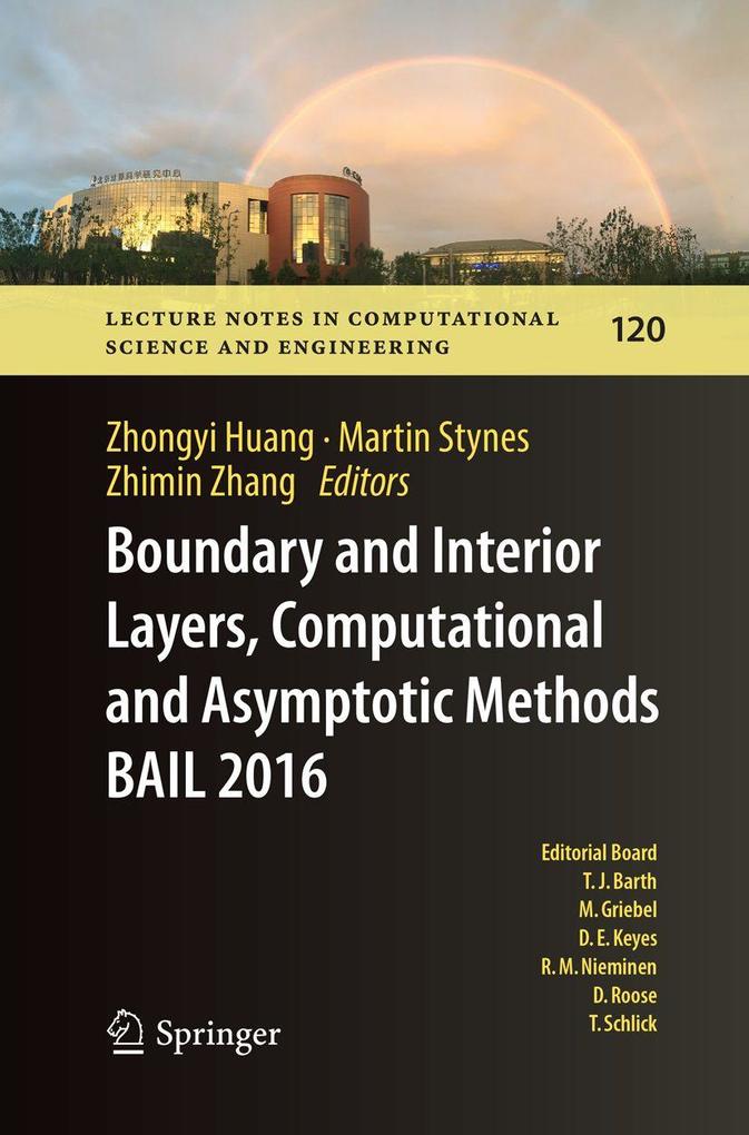 Boundary and Interior Layers Computational and Asymptotic Methods BAIL 2016