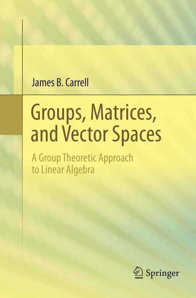 Groups Matrices and Vector Spaces