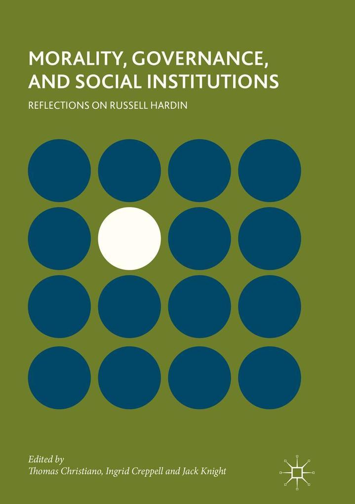 Morality Governance and Social Institutions