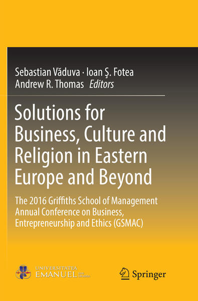 Solutions for Business Culture and Religion in Eastern Europe and Beyond
