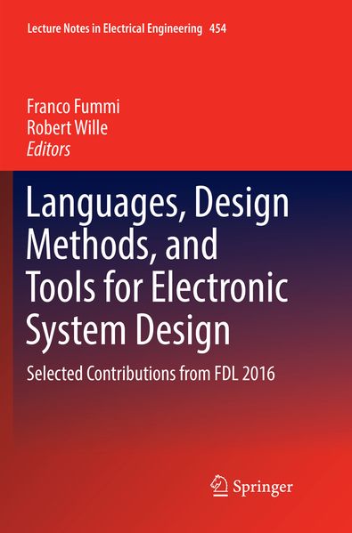 Languages Design Methods and Tools for Electronic System Design